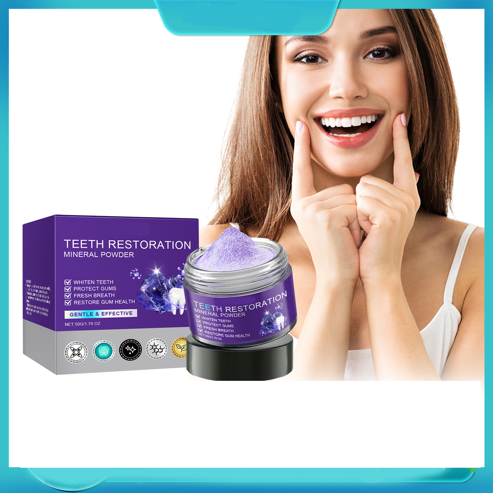 Purple Teeth Restoration Miner - огляд і ціна Purple Toning Shampoo