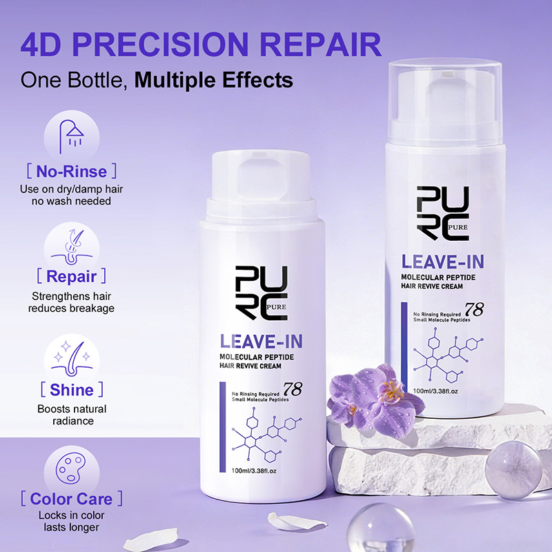PURC Leave-In Keratin Hair Cre - огляд і ціна Hair Care Hair Mask