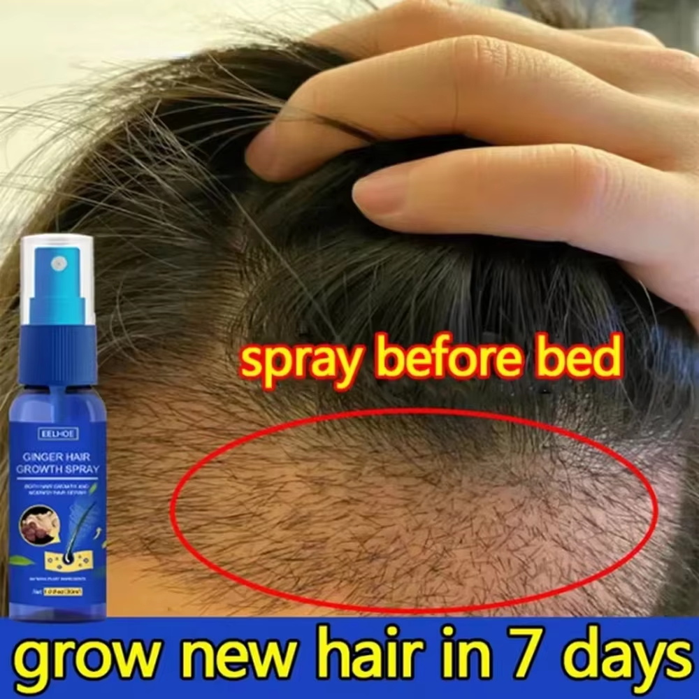 Fast Ginger Hair Growth Spray  - огляд і ціна Hair Care Nature