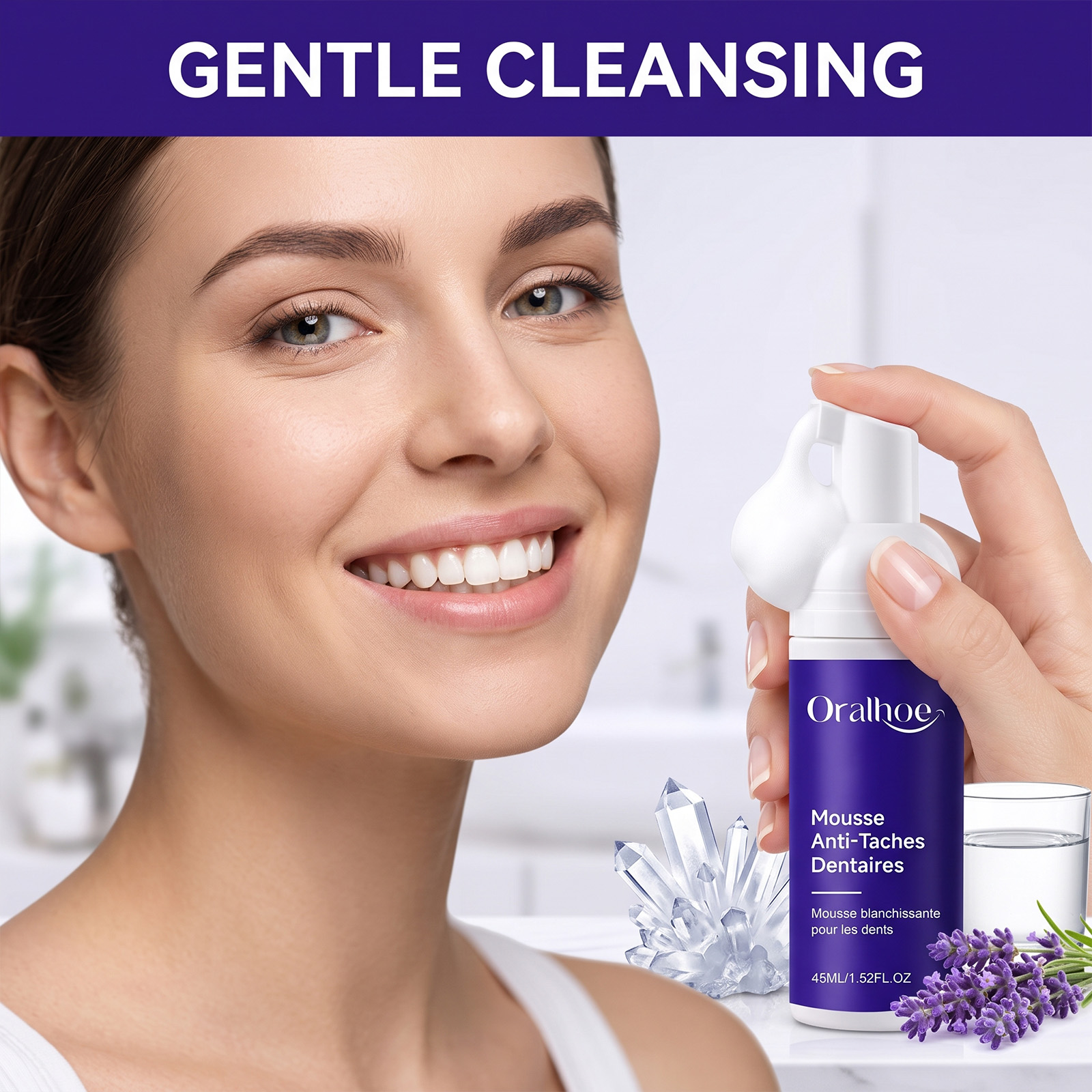 Purple Toothpaste Mousse Foam  - огляд і ціна Purple Toning Shampoo