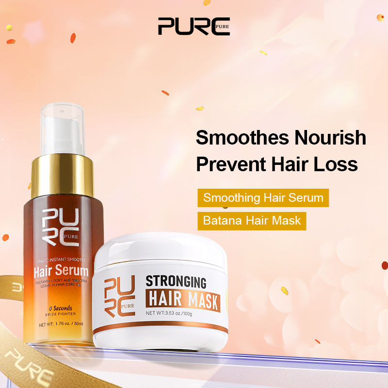 PURC Smoothing Hair Serum + Ba - огляд і ціна Hair Care Vitamin E