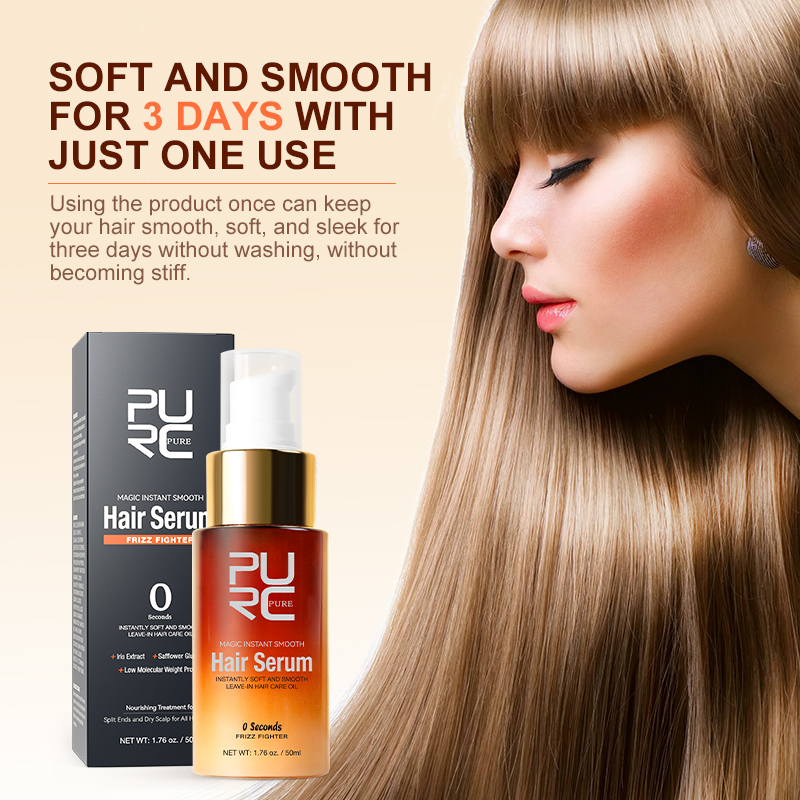 PURC Smoothing Hair Serum + Ba - огляд і ціна Hair Care Vitamin E