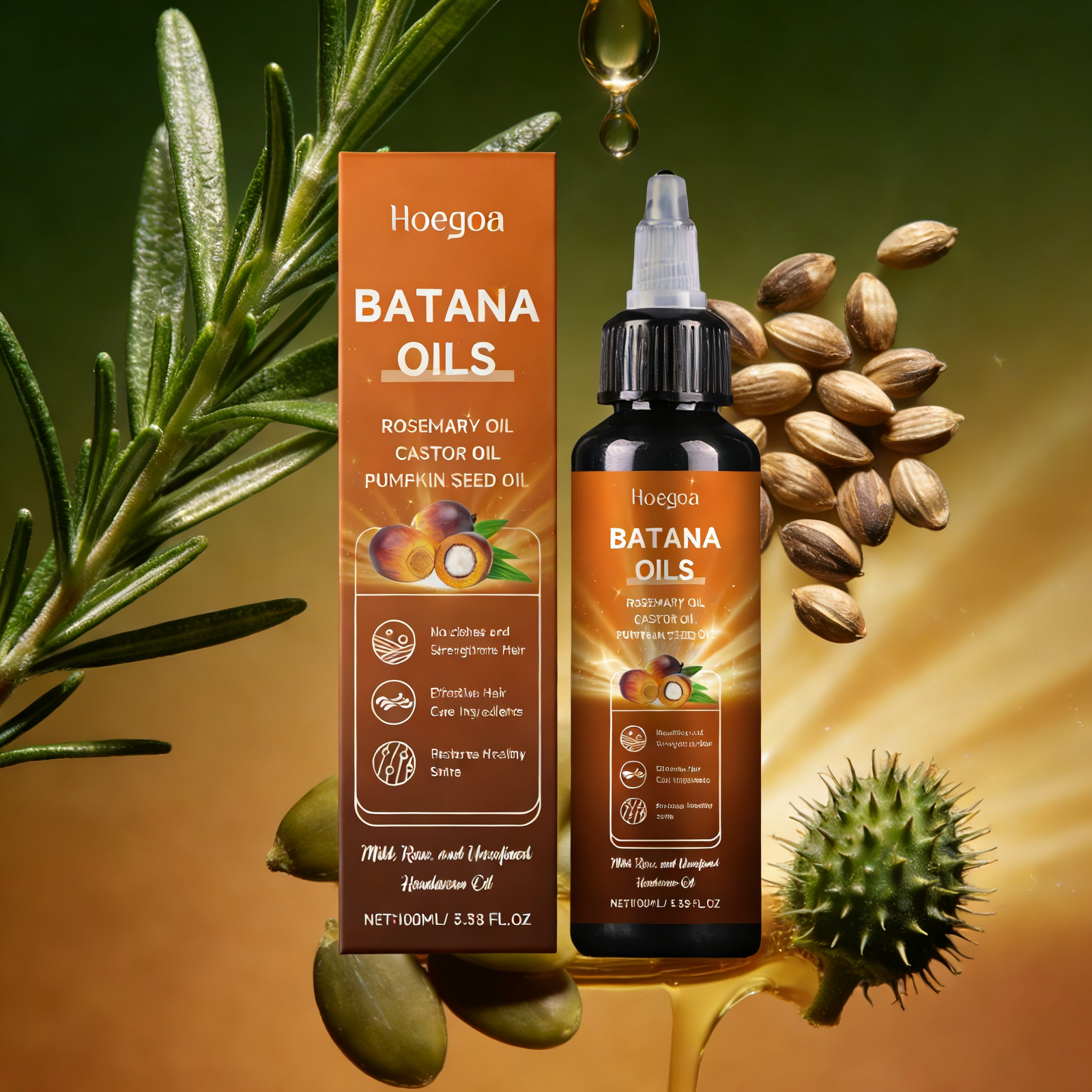 ​Hoegoa Batana Hair Growth Oil - огляд і ціна Hair Care Nature